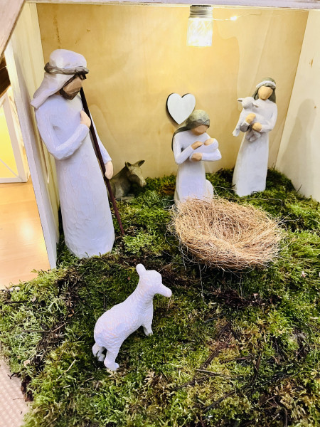 Willow Tree: Krippenfiguren Heilige Familie Serami Dekoration Willow Tree 