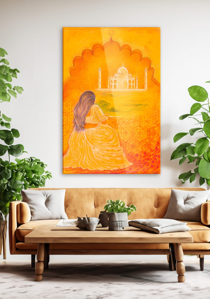 “Taj Mahal“ Kunstwerk Serami Kunstwerke Taj Mahal 