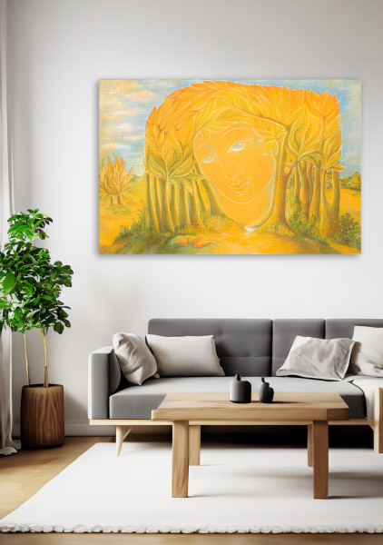 “Mutter Natur“ Kunstwerk Serami Kunstwerke Mutter Natur 