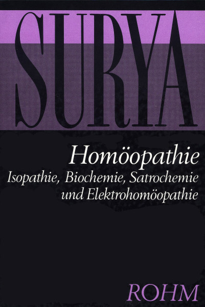 G. W. Surya: Homöopathie G. W. Surya Bücher Gesundheit Naturheilkunde 