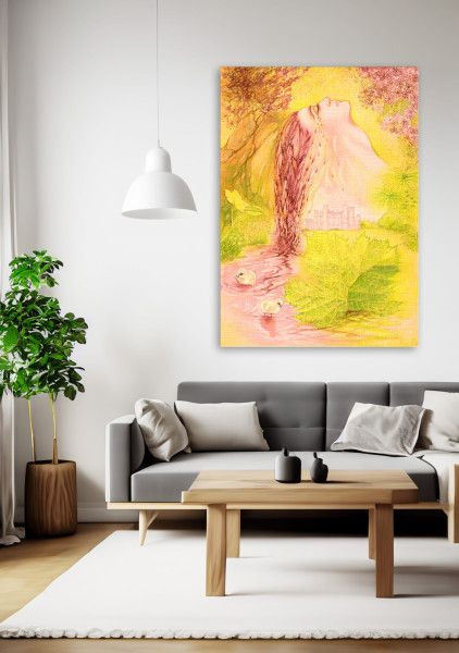 “Wasserfall“ Kunstwerk Serami Kunstwerke Wasserfall 