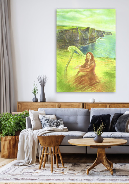 “Harfe“ Kunstwerk Serami Kunstwerke Harfe 